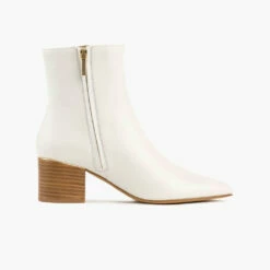 Luna | Ecru -Thursday Boots Sales 1024X1024 Women Luna Ecru 081721 SideZipper