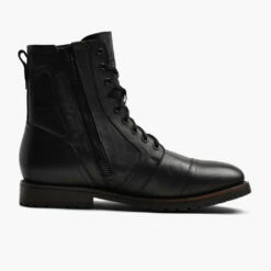 Casa Moto | Black -Thursday Boots Sales 1024x1024 Men CasaMoto Black SideZipper