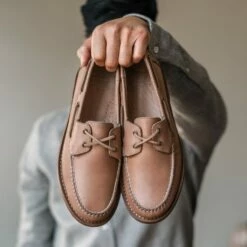 Handsewn Loafer | Biscuit -Thursday Boots Sales 1024x1024 Men HandsewnLoafer Biscuit 062821 3