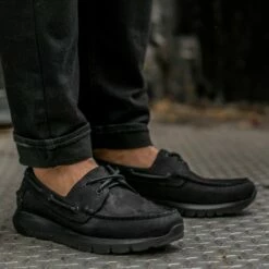 Handsewn Runner | Black Matte -Thursday Boots Sales 1024x1024 Men HandsewnLoafer Runner BlackMatte 122421 1