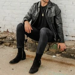 Harness | Black Suede -Thursday Boots Sales 1024x1024 Men Harness Black 230427 3 15dce4ca b614 43af ac8d 81de9c5ae826