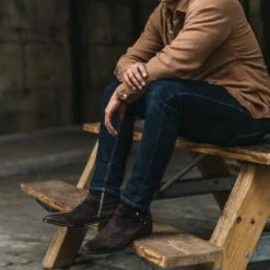 Harness | Dark Brown Suede -Thursday Boots Sales 1024x1024 Men Harness Brown 230511 3 4065e19c 3f28 4914 91dc dbfb5636189a