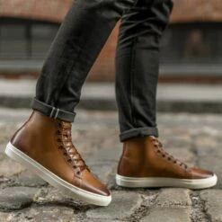 Premier High Top | Toffee 14 Premier High Top | Toffee -Thursday Boots Sales 1024x1024 Men HighTop Toffee 210402 2