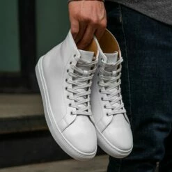 Premier High Top | White -Thursday Boots Sales 1024x1024 Men HighTop White 011722 3