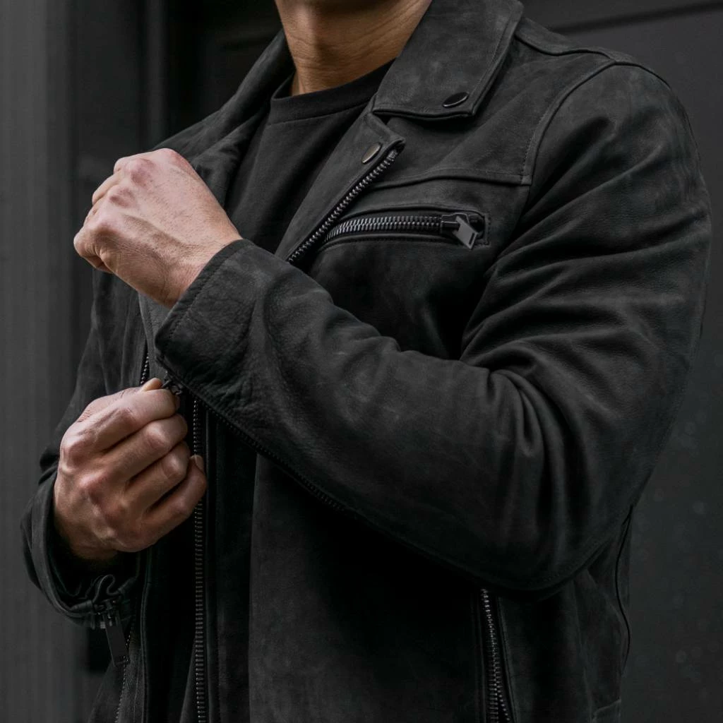 Motorcycle Jacket | Black Matte 4 Motorcycle Jacket | Black Matte - Image 2