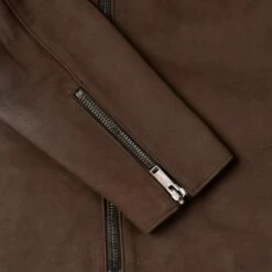 Motorcycle Jacket | Tobacco -Thursday Boots Sales 1024x1024 Men Moto Tobacco 050322 Detail