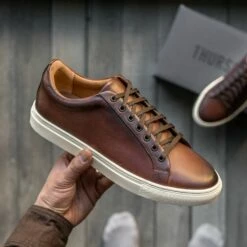 Premier Low Top | Coffee -Thursday Boots Sales 1024x1024 Men Premier Coffee 210309 3