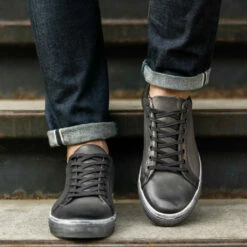 Premier Low Top | Distressed Grey -Thursday Boots Sales 1024x1024 Men Premier GreyDistressed 210309 2