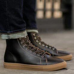 Premier High Top | Cacao -Thursday Boots Sales 1024x1024 Men Premier HighTop Cacao 043021 1