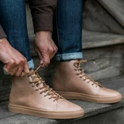 Premier High Top | Natural Vachetta -Thursday Boots Sales 1024x1024 Men Premier HighTop Natural 061021 1