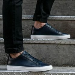 Premier Low Top | Deep Blue -Thursday Boots Sales 1024x1024 Men Sneakers Premier LowTop DeepBlue 072222 2
