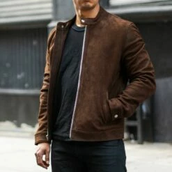 Racer Jacket | Tobacco