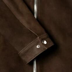 Racer Jacket | Tobacco -Thursday Boots Sales 1024x1024 Mens Racer Tobacco 022423 Detail a64c7de3 51f3 4fa8 aa56 8fd1f552757e