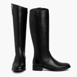 Crown | Black -Thursday Boots Sales 1024x1024 Women Crown Black 011923 FrontSide