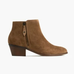 Downtown | Golden Brown -Thursday Boots Sales 1024x1024 Women Downtown GoldenBrown 082021 SideZipper