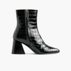 Heartbreaker | Black Croco 12 Heartbreaker | Black Croco -Thursday Boots Sales 1024x1024 Women Heartbreaker BlackCroco 081721 SideZipper