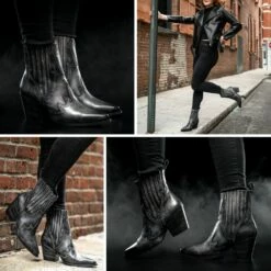 Icon | Distressed Grey -Thursday Boots Sales 1024x1024 Women Icon Distressed 210402 3