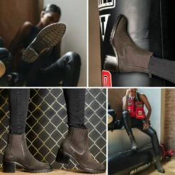 Knockout | Dark Olive Suede -Thursday Boots Sales 1024x1024 Women Knockout DarkOliveSuede 3