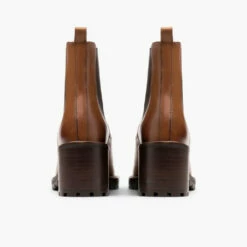 Knockout | Toffee 11 Knockout | Toffee -Thursday Boots Sales 1024x1024 Women Knockout ToffeeSuede 081921 Rear