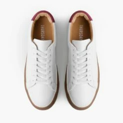 Women's Legacy | White X Burgundy -Thursday Boots Sales 1024x1024 Women Legacy White Burgundy 082322 Flatlay2