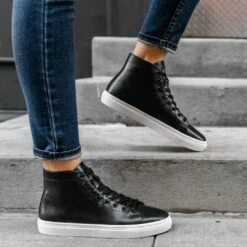 Women's Premier High Top | Black -Thursday Boots Sales 1024x1024 Women Premier HighTop Black 111022 1