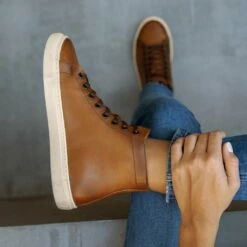Women's Premier High Top | Toffee -Thursday Boots Sales 1024x1024 Women Premier HighTop Toffee 092922 3
