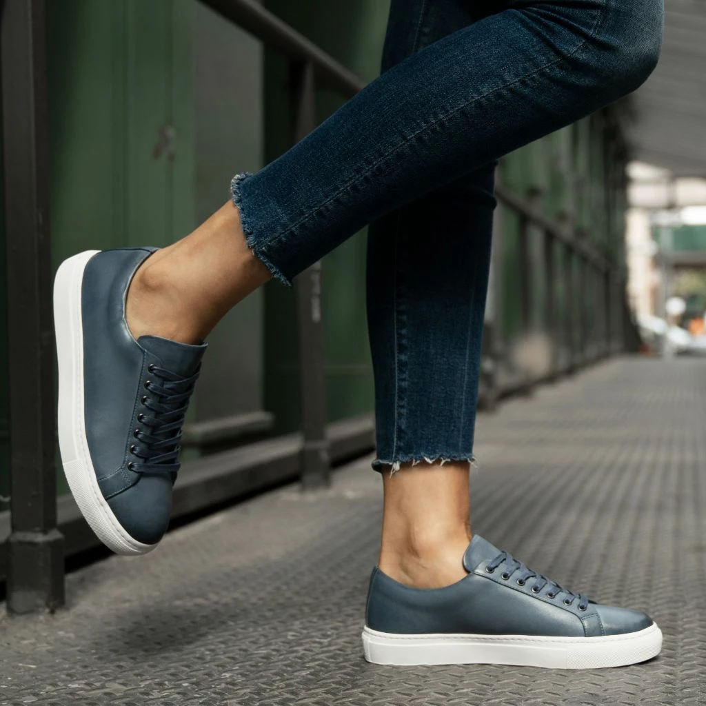 Women's Premier Low Top | Indigo 8 Women's Premier Low Top | Indigo - Image 7