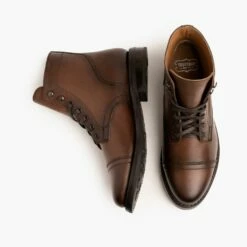 Captain | Walnut -Thursday Boots Sales 1024x1024 Womens Captain Walnut 52622 Flatlay