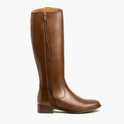 Crown | Cuero -Thursday Boots Sales 1024x1024 Womens Crown Cuero 080223 SideZip