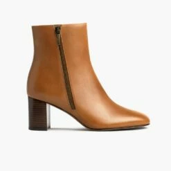 High Standard | Toffee -Thursday Boots Sales 1024x1024 Womens HighStandard Toffee 080823 SideZip