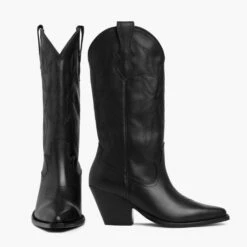 Rodeo | Black -Thursday Boots Sales 1024x1024 Womens Rodeo Black 051922 Front Side